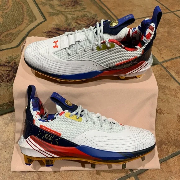 Under Armour Harper 7 “USA Gold” Baseball Cleats Under Armour | Shoes | Under Armour Harper 7 Usa Gold  main image 3
